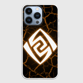 Чехол для iPhone 13 Pro с принтом ГЕО | GEO | СТИХИЯ в городе Новоалтайск,  |  | anime | game | genshin | geo | impact | аниме | геншин | гео | земля | игра | импакт | молитва | стихия | тейват