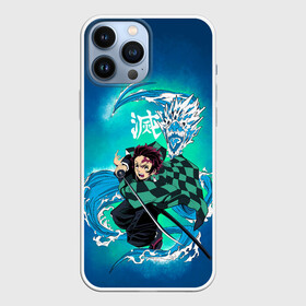 Чехол для iPhone 13 Pro Max с принтом Тандзиро Камадо с мечом в городе Новоалтайск,  |  | anime | demon slayer | kimetsu no yaiba | tanjiro kamado | аниме | клинок | клинок рассекающий демонов | манга | рассекающий демонов | танджиро | тандзиро камадо