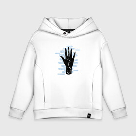 Детское худи Oversize хлопок с принтом Astrological Hand Scorpio в городе Новоалтайск, френч-терри — 70% хлопок, 30% полиэстер. Мягкий теплый начес внутри —100% хлопок | боковые карманы, эластичные манжеты и нижняя кромка, капюшон на магнитной кнопке | Тематика изображения на принте: scorpio | zodiac | астрология | гороскоп | гороскопы | зз | знаки зодиака | зодиак | скорпион