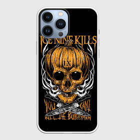 Чехол для iPhone 13 Pro Max с принтом Ice Nine Kills, You Cant Kill The Boogeyman в городе Новоалтайск,  |  | heavy metal | ice nine | ice nine kills | ink | you cant kill the boogeyman | группы | метал | музыка | рок | тыква | череп