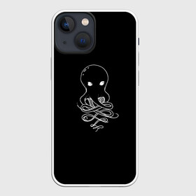 Чехол для iPhone 13 mini с принтом Small Octopus в городе Новоалтайск,  |  | draw | drawing | octopus | карандаш | милашка | море | морские обитатели | октопус | осьминог | осьминожка | рисунок | рисунок карандашом | рыба