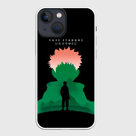 Чехол для iPhone 13 mini с принтом Itadori Yuji Jujutsu Kaisen в городе Новоалтайск,  |  | anime | jujutsu kaisen | manga | sorsery fight | yuji itadori | аниме | джутсу кайсен | дзюдзюцу кайсэн | засранец | итадори юдзи | маг | магическая битва | манга | проклятия | сосуд для сукуна