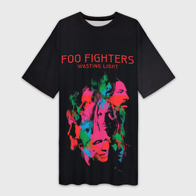 Платье-футболка 3D с принтом Wasting Light  Foo Fighters в городе Новоалтайск,  |  | ff | foo fighters | альтернативный | группа | дэйв грол | крис шифлетт | метал | музыка | надпись | нэйт мендел | постгранж | пэт смир | рок | тейлор хокинс | фу файтерс | фф | хард | хардрок