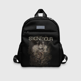 Детский рюкзак 3D с принтом Stone Sour Art в городе Новоалтайск, 100% полиэстер | лямки с регулируемой длиной, сверху петелька, чтобы рюкзак можно было повесить на вешалку. Основное отделение закрывается на молнию, как и внешний карман. Внутри дополнительный карман. По бокам два дополнительных кармашка | alternative | metall | music | rock | stone sour | альтернатива | джеймс рут | джонни чоу | джош рэнд | джоэл экман | кори тейлор | кристиан мартуччи | металл | музыка | рой майорга | рок | стон соур