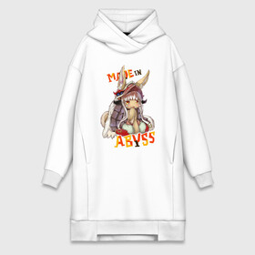 Платье-худи хлопок с принтом Nanachi Made в городе Новоалтайск,  |  | anime | made in abyss | manga | nanachi | аниме | манга | наначи | рожденный в бездне