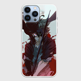 Чехол для iPhone 13 Pro Max с принтом Аста в режиме демона черный клевер в городе Новоалтайск,  |  | anime | asta | black clover | manga | аниме | блек кловер | черный клевер