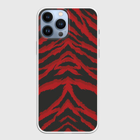 Чехол для iPhone 13 Pro Max с принтом Красная шкура тигра в городе Новоалтайск,  |  | tiger | tiger fur | tiger hide | tiger texture | текстура тигра | тигр | тигровая