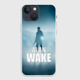 Чехол для iPhone 13 mini с принтом Alan Wake Video Game Art в городе Новоалтайск,  |  | action | adventure | alan | entertainment | game | horror | remedy | survival | videogame | wake | алан | брайт | игра | лес | ночь | триллер | уэйк | фоллс | фонарик | хоррор | экшн