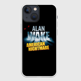 Чехол для iPhone 13 mini с принтом Alan Wake триллер в городе Новоалтайск,  |  | alan wake | брайтфоллс | компьютерная игра | тёмная сущьность | триллер | экшен