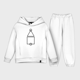 Детский костюм хлопок Oversize с принтом Игра в кальмара . в городе Новоалтайск,  |  | игра кальмар | кавадрат | круг | символ сериала | треугольник
