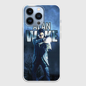 Чехол для iPhone 13 Pro с принтом Alan Wake   Алан Уэйк в городе Новоалтайск,  |  | alan wake | алан уэйк | алан уэйк игра | алан уэйк ремастер | триллер | хоррор игры | экшн триллер