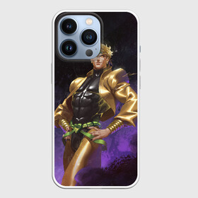Чехол для iPhone 13 Pro с принтом Дио Брандо Космический из ДЖО джо в городе Новоалтайск,  |  | Тематика изображения на принте: adventure | anime | bizzare | branda | brando | dio | jo | joji | jojo | manga | аниме | джо | джоджо | невероятные приключения | приключения джоджо
