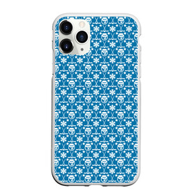 Чехол для iPhone 11 Pro Max матовый с принтом Snowman. Hockey. в городе Новоалтайск, Силикон |  | Тематика изображения на принте: christmas | новый год | рождество | снеговик | хоккей