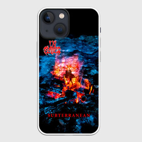 Чехол для iPhone 13 mini с принтом Subterranean   In Flames в городе Новоалтайск,  |  | anders frieden | bjorn gelotte | in flames | niklas engelin | альбом | андерс фриден | бьорн гелотте | в пламени | ин фламес | инфламес | мелодичный дэт метал | никлас энгелин | шведская музыкальная группа