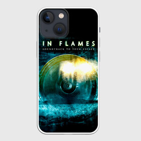 Чехол для iPhone 13 mini с принтом Soundtrack to Your Escape   In Flames в городе Новоалтайск,  |  | anders frieden | bjorn gelotte | in flames | niklas engelin | альбом | андерс фриден | бьорн гелотте | в пламени | ин фламес | инфламес | мелодичный дэт метал | никлас энгелин | шведская музыкальная группа