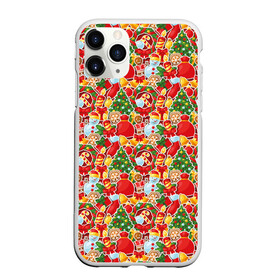 Чехол для iPhone 11 Pro Max матовый с принтом Merry Christmas (символика) в городе Новоалтайск, Силикон |  | christmas | merry christmas | santa claus | дед мороз | ёлка | елочные шары | игрушки | новый год | подарок | праздник | рождество | с новым годом | сантаклаус | снежинки | украшения