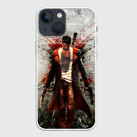 Чехол для iPhone 13 mini с принтом Dante Definitive W в городе Новоалтайск,  |  | dante | definitive edition | devil may cry | dmc | nefilem | ninja theory | video game | видео игра | дантэ | диэмси | дэвил мэй край | нефилим | ниндзя теория | окончательная версия
