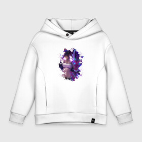 Детское худи Oversize хлопок с принтом KDA AKALI GIRL LEAGUE OF LEGENDS   ЛИГА ЛЕГЕНД в городе Новоалтайск, френч-терри — 70% хлопок, 30% полиэстер. Мягкий теплый начес внутри —100% хлопок | боковые карманы, эластичные манжеты и нижняя кромка, капюшон на магнитной кнопке | akali | hero | kda | kda mas | league of legends | lol | акали | герой | кда | лига легенд | лол