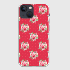 Чехол для iPhone 13 mini с принтом Красные цветы розы в городе Новоалтайск,  |  | flowers | весна | лето | розочка | розы | цветочки | цветы