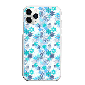 Чехол для iPhone 11 Pro матовый с принтом Зимние Снежные Узоры в городе Новоалтайск, Силикон |  | Тематика изображения на принте: merry christmas | дед мороз | ёлка | зима | мороз | новый год | подарок | праздник | рождество | с новым годом | сантаклаус | снег | снеговик | снегурочка | снежинки | снежные узоры | узоры