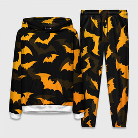 Женский костюм 3D (с толстовкой) с принтом ЛЕТУЧИЕ МЫШИ НОЧЬ ХЕЛЛОУИН   HALLOWEEN NIGHT BATS в городе Новоалтайск,  |  | bats | bones | ghost | halloween | night | pumpkin | skull | кости | летучие мыши | ночь | приведение | призрак | скелет | тыква | хеллоуин | хоррор | хэллоуин