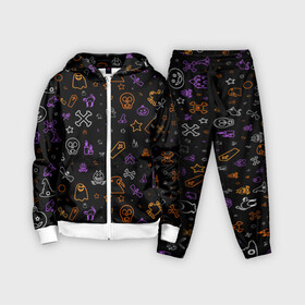 Детский костюм 3D с принтом ХЕЛЛОУИН ПАТТЕРН НЕОН   HALLOWEEN NEON в городе Новоалтайск,  |  | bats | bones | ghost | halloween | pumpkin | skull | кости | летучие мыши | приведение | призрак | скелет | тыква | хеллоуин | хоррор | хэллоуин