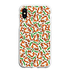 Чехол для iPhone XS Max матовый с принтом Тигрята, еловые ветки и желуди в городе Новоалтайск, Силикон | Область печати: задняя сторона чехла, без боковых панелей | Тематика изображения на принте: animals | baby | cat | kitty | new year | tiger | winter | ветка елки | ветки | год тигра | джунгли | дикие кошки | дикий зверь | елки | желуди | животные | кот | котята | лес | лесные животные | маленький тигр | малыши