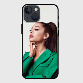 Чехол для iPhone 13 mini с принтом Ариана в зелёном в городе Новоалтайск,  |  | ariana grande | pop | rap | rep | ариана гранде | исполнители | исполнитель | музыка | поп | попса | реп