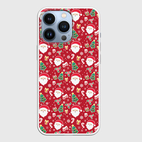 Чехол для iPhone 13 Pro с принтом Дед Мороз (новый год) в городе Новоалтайск,  |  | christmas | merry christmas | santa claus | дед мороз | ёлка | зима | мороз | новый год | подарок | праздник | рождество | с новым годом | санта клаус | снегурочка | снежинки