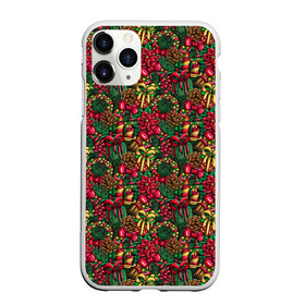 Чехол для iPhone 11 Pro матовый с принтом Merry Christmas (праздник) в городе Новоалтайск, Силикон |  | christmas | merry christmas | дед мороз | ёлка | елочные шары | игрушки | новый год | подарок | праздник | рождество | с новым годом | сантаклаус | снежинки | украшения