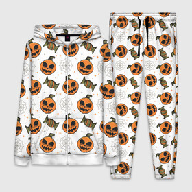 Женский костюм 3D с принтом Patern Halloween 26 в городе Новоалтайск,  |  | 31 | bones | holiday | skull | spider | witches