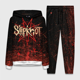 Женский костюм 3D (с толстовкой) с принтом Слипкнот Гранж | Slipknot Grunge в городе Новоалтайск,  |  | Тематика изображения на принте: grunge | metal | music | rock | slipknot | брызги | глитч | гранж | козел | краски | кровь | логотип | металл | музыка | надпись | пентаграмма | полосы | потертости | рок | слипкнот | точки | трещины | узор | цифры | череп
