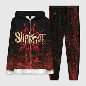 Женский костюм 3D с принтом Слипкнот Гранж | Slipknot Grunge в городе Новоалтайск,  |  | grunge | metal | music | rock | slipknot | брызги | глитч | гранж | козел | краски | кровь | логотип | металл | музыка | надпись | пентаграмма | полосы | потертости | рок | слипкнот | точки | трещины | узор | цифры | череп
