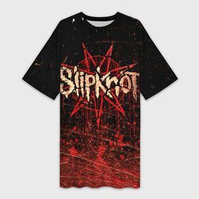 Платье-футболка 3D с принтом Слипкнот Гранж  Slipknot Grunge в городе Новоалтайск,  |  | grunge | metal | music | rock | slipknot | брызги | глитч | гранж | козел | краски | кровь | логотип | металл | музыка | надпись | пентаграмма | полосы | потертости | рок | слипкнот | точки | трещины | узор | цифры | череп