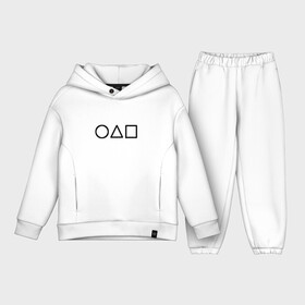 Детский костюм хлопок Oversize с принтом Визитка из Игры в кальмара в городе Новоалтайск,  |  | Тематика изображения на принте: ojingeo geim | squid game | визитка | игра на выживание | икра в кальмара | кальмар | корейский сериал | ли чон чжэ