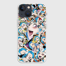 Чехол для iPhone 13 mini с принтом Jinx Ahegao в городе Новоалтайск,  |  | ahegao | anime | league of legends | lol | manga | аниме | ахегао | коллаж | комикс | манга | паттерн