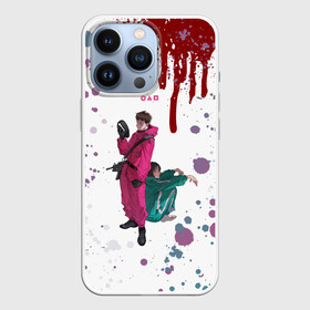 Чехол для iPhone 13 Pro с принтом SQUID GAME | ИГРА В КАЛЬМАРА в городе Новоалтайск,  |  | 067 | netflix | squid game | игра | игра в кальмара | кан сэ бёк | нетфликс | охрана | охранник | сериал | стража