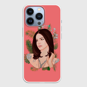 Чехол для iPhone 13 Pro с принтом Нарисованная Лана в городе Новоалтайск,  |  | lana del ray | pop music | исполнитель | исполнительница | лана дел рэй | музыка | поп | попса