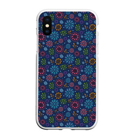 Чехол для iPhone XS Max матовый с принтом Салют на Праздник в городе Новоалтайск, Силикон | Область печати: задняя сторона чехла, без боковых панелей | merry christmas | выпускной | день рождения | новый год | подарок | праздник | салют | фейерверк