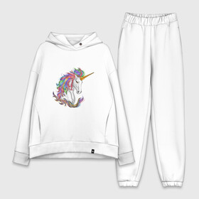 Женский костюм хлопок Oversize с принтом Хмурый рог в городе Новоалтайск,  |  | little pony | арт | иллюстрация | лошадь | пони | рог
