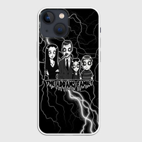 Чехол для iPhone 13 mini с принтом Addams family | Семейка Аддамс в городе Новоалтайск,  |  | адамс | аддамс | гомес | гомэс | мультфильм | пагзли | пагсли | семейка адамс | семейка аддамс | уэнздэй