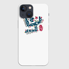 Чехол для iPhone 13 mini с принтом Царь Обезьян в городе Новоалтайск,  |  | индия | орнаменты | символы | царь обезьян | этника