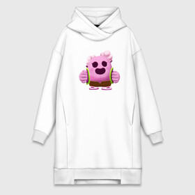 Платье-худи хлопок с принтом Сакура Бравл Старс Brawl stars Sakura в городе Новоалтайск,  |  | brawlstarssakura | sakura | бравл старс сакура | бравл старс спайк | подруга спайка | розовый спайк | сакура | скины бравл старс | спайк