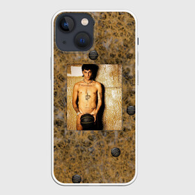 Чехол для iPhone 13 mini с принтом Damiano David. Фотосессия с мячом в городе Новоалтайск,  |  | balls | damiano david | maneskin | дамиано | дамиано давид | домиано | манескин | мяч | мячи