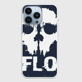 Чехол для iPhone 13 Pro с принтом Череп FLO в городе Новоалтайск,  |  | Тематика изображения на принте: рок | рэп | сталкер | стиль | череп