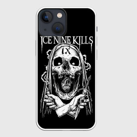 Чехол для iPhone 13 mini с принтом Ice Nine Kills, The Silver Scream в городе Новоалтайск,  |  | heavy metal | ice nine | ice nine kills | ink | the silver scream | группы | метал | музыка | рок