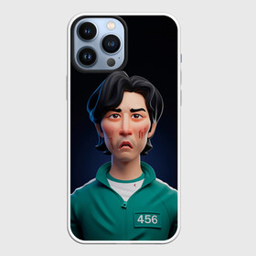 Чехол для iPhone 13 Pro Max с принтом Сон Ги Хун в городе Новоалтайск,  |  | squid game | игра в кальмара | игра на выживание | сериал | сериалы