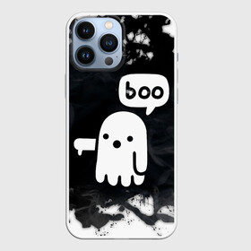 Чехол для iPhone 13 Pro Max с принтом ХЕЛЛУОИН ПРИВЕДЕНИЕ БУ   HALLOWEEN GHOST BOO в городе Новоалтайск,  |  | Тематика изображения на принте: bats | bones | ghost | halloween | pumpkin | skull | кости | летучие мыши | приведение | призрак | скелет | тыква | хеллоуин | хоррор | хэллоуин