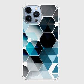 Чехол для iPhone 13 Pro Max с принтом Абстракция FLO в городе Новоалтайск,  |  | 3d | абстракция | кубики | мода | ромб