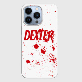 Чехол для iPhone 13 Pro с принтом Dexter logo Декстер брызги крови в городе Новоалтайск,  |  | blood | darkly dreaming dexter | dexter | dexter morgan | logo | брызги крови | декстер | декстер морган | дремлющий демон декстера | кровь | лого | майами | правосудие декстера | судмедэксперт | хэллоуин